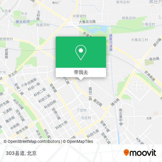 303县道地图