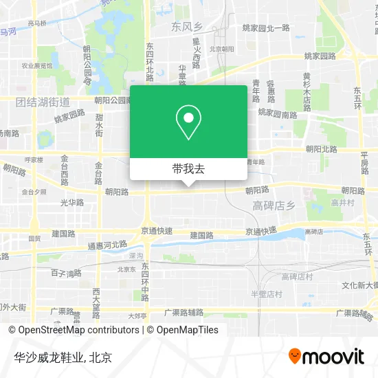 华沙威龙鞋业地图