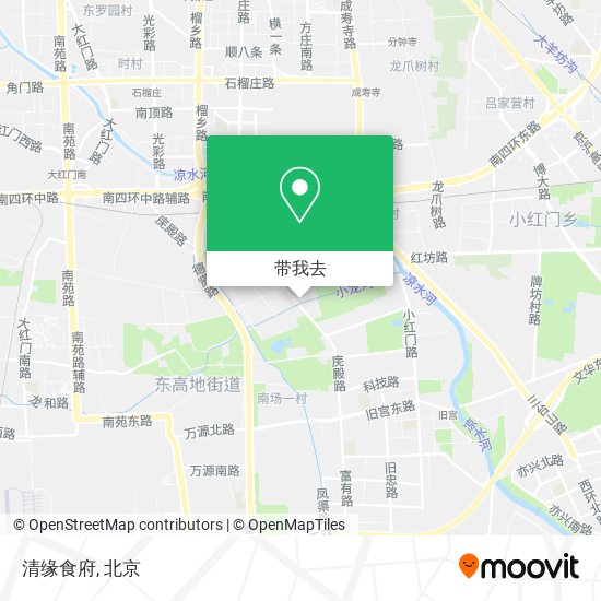 清缘食府地图