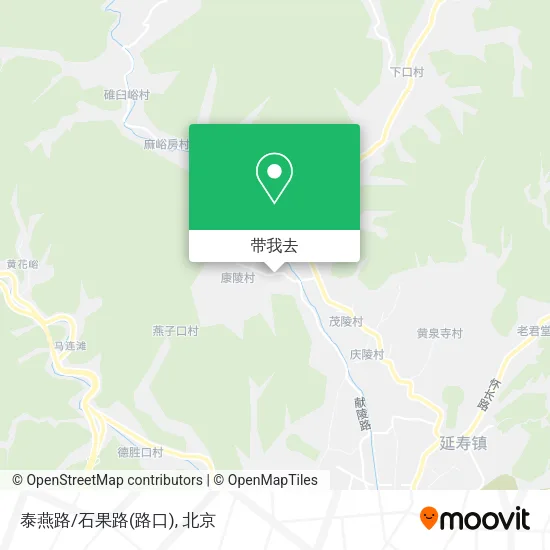 泰燕路/石果路(路口)地图