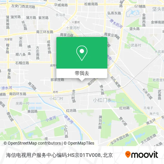 海信电视用户服务中心编码:HS京01TV008地图