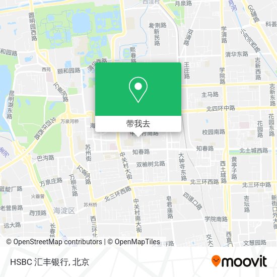 HSBC 汇丰银行地图