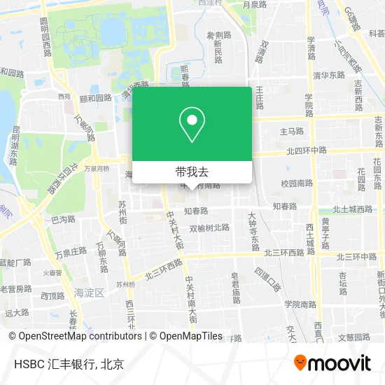 HSBC 汇丰银行地图
