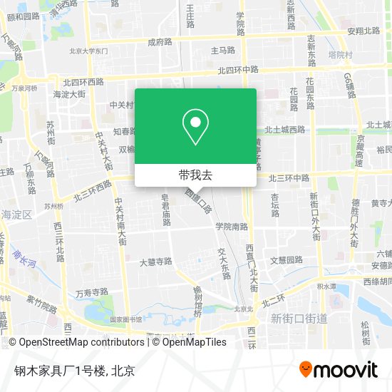 钢木家具厂1号楼地图