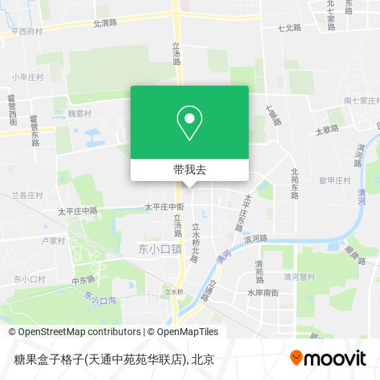 糖果盒子格子(天通中苑苑华联店)地图