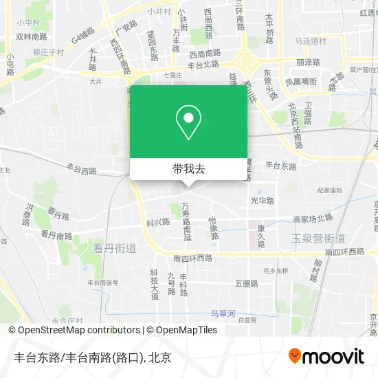 丰台东路/丰台南路(路口)地图