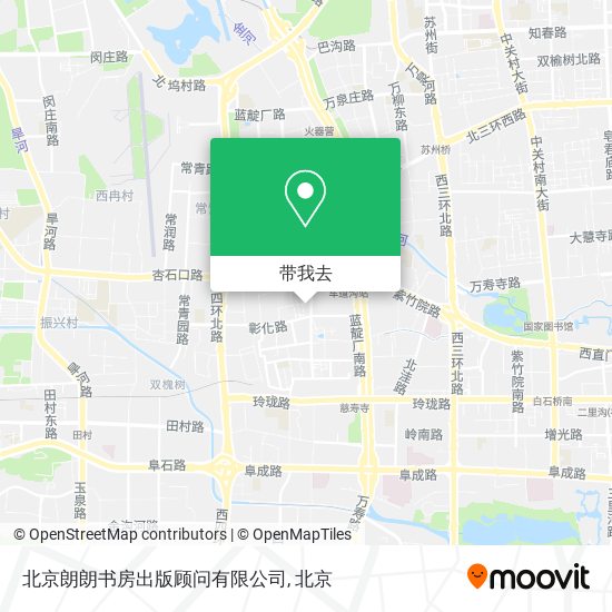 北京朗朗书房出版顾问有限公司地图