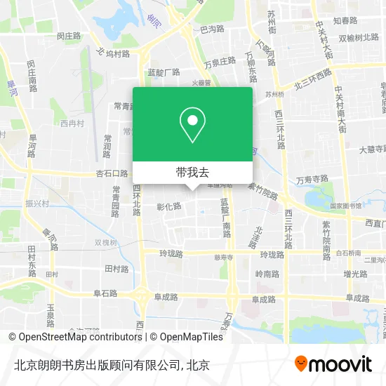 北京朗朗书房出版顾问有限公司地图