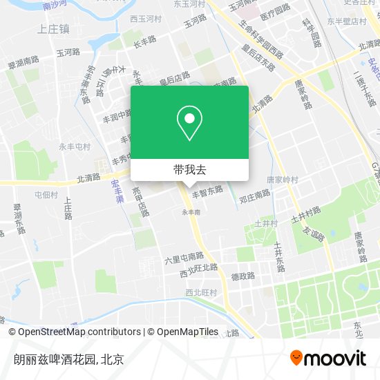 朗丽兹啤酒花园地图