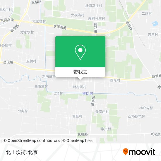北上坎街地图