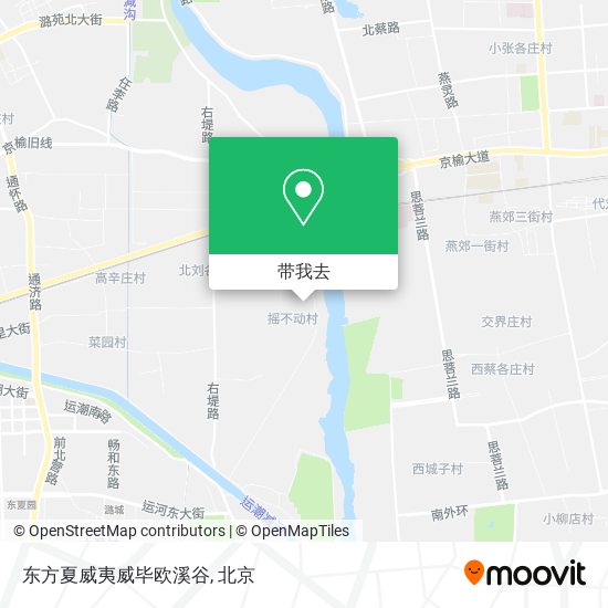 东方夏威夷威毕欧溪谷地图