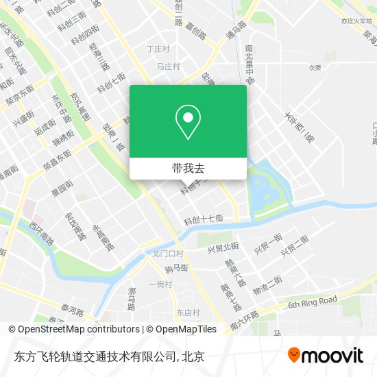 东方飞轮轨道交通技术有限公司地图