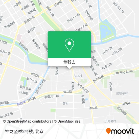 神龙坚桥2号楼地图
