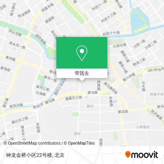 神龙金桥小区22号楼地图