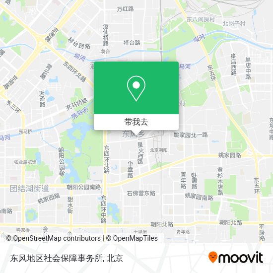 东风地区社会保障事务所地图
