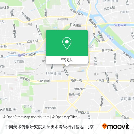 中国美术传播研究院儿童美术考级培训基地地图