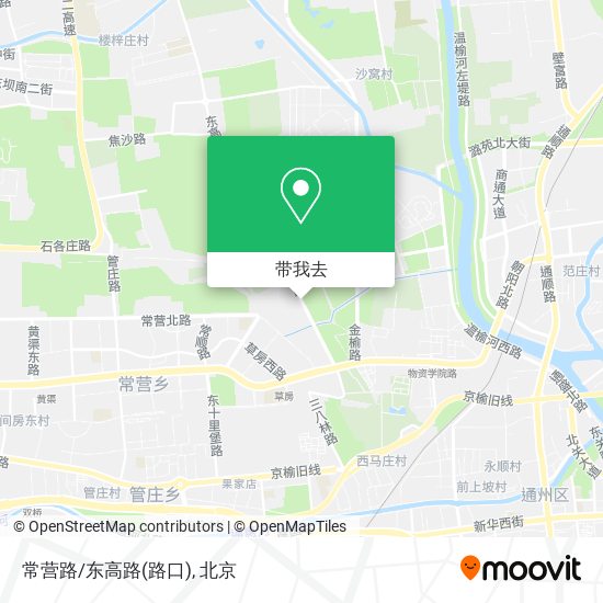 常营路/东高路(路口)地图