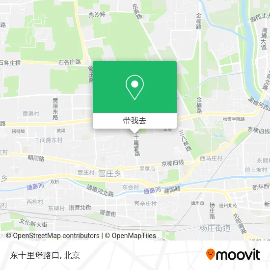 东十里堡路口地图