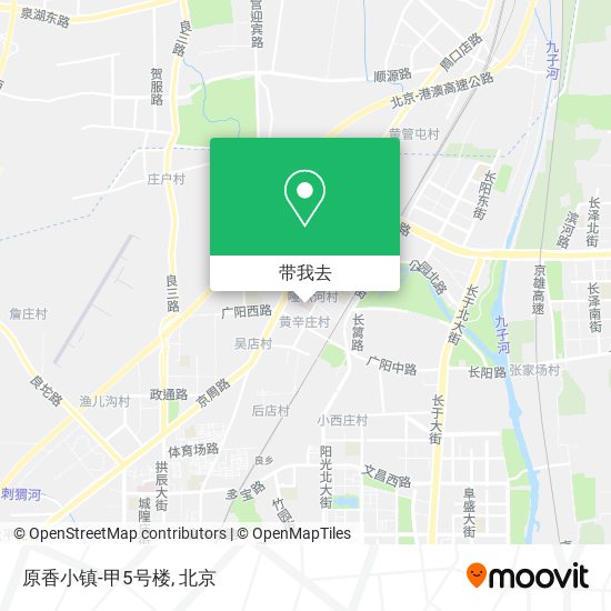 原香小镇-甲5号楼地图