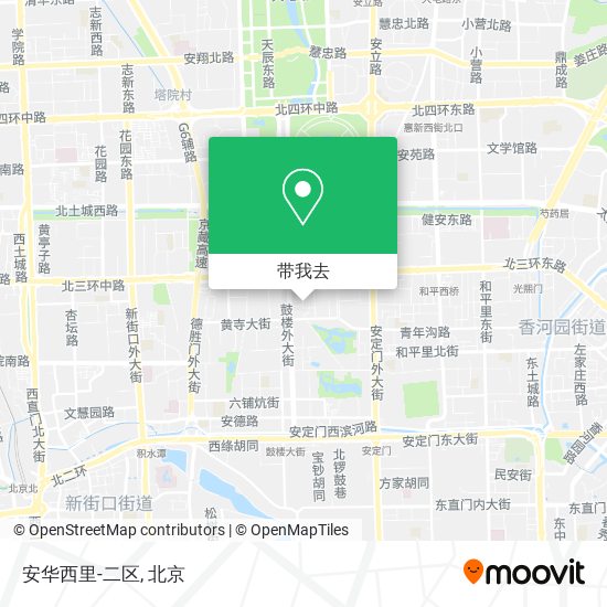 安华西里-二区地图