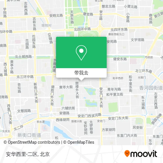 安华西里-二区地图