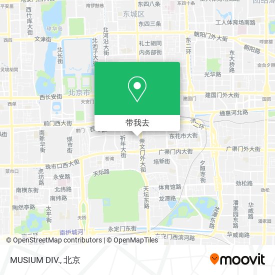 MUSIUM DIV.地图