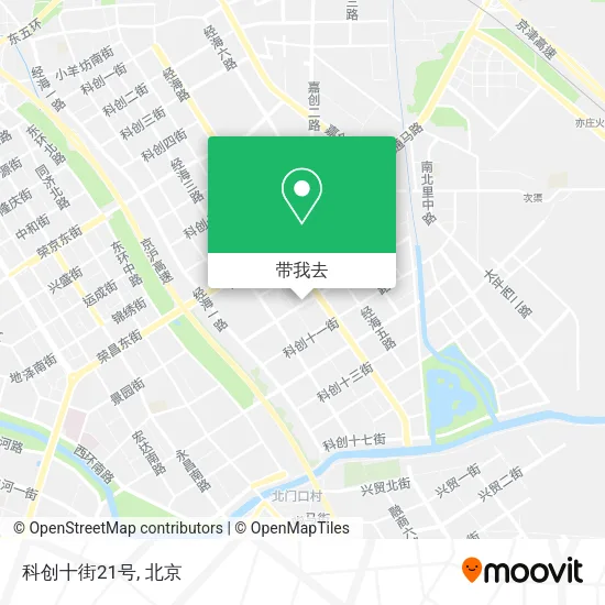 科创十街21号地图