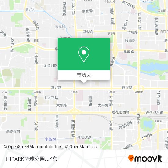 HIPARK篮球公园地图