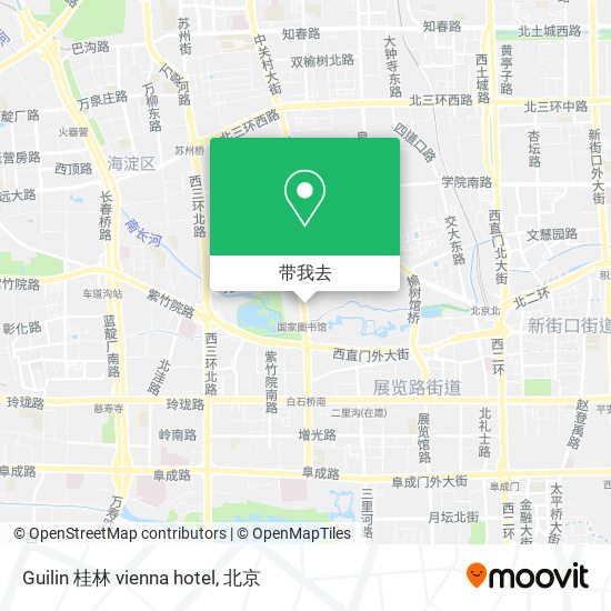Guilin 桂林 vienna hotel地图