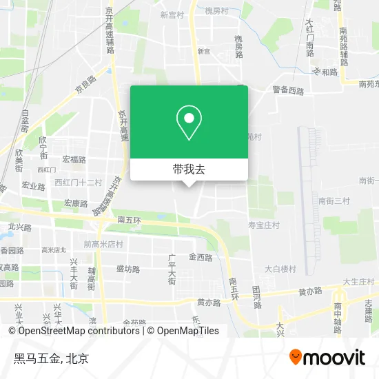 黑马五金地图