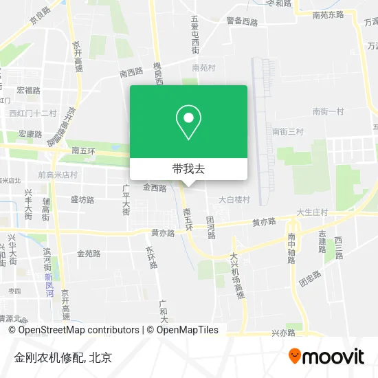 金刚农机修配地图
