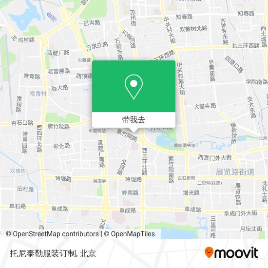 托尼泰勒服装订制地图
