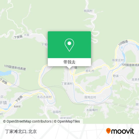丁家滩北口地图