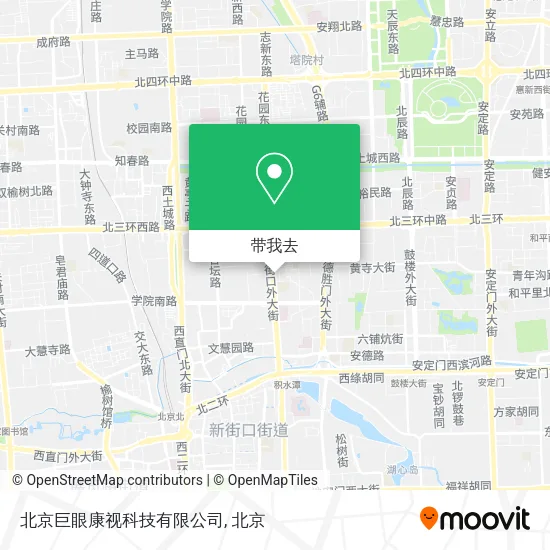 北京巨眼康视科技有限公司地图