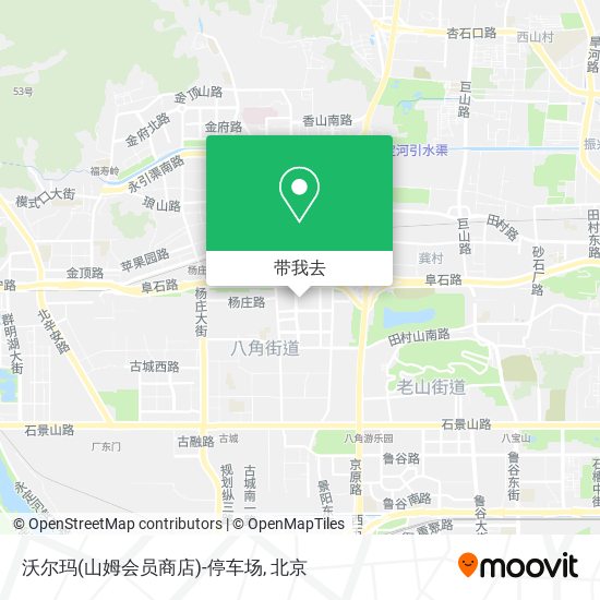 沃尔玛(山姆会员商店)-停车场地图