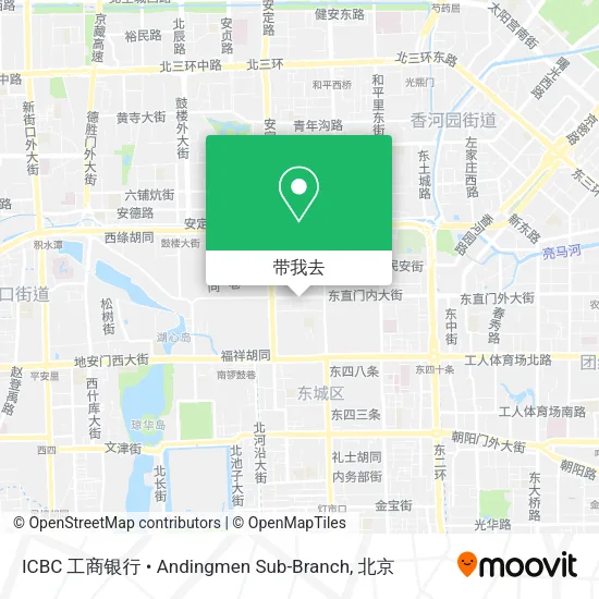 ICBC 工商银行 • Andingmen Sub-Branch地图