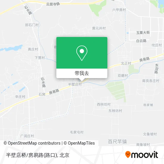 半壁店桥/房易路(路口)地图