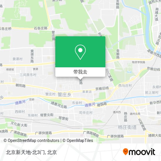北京新天地-北3门地图