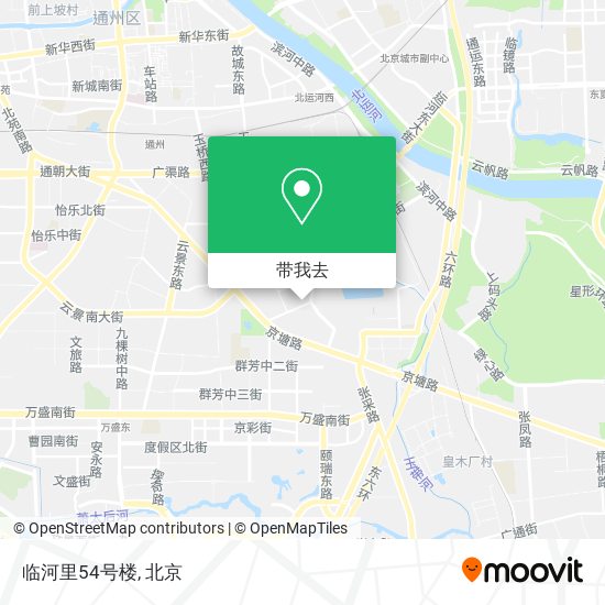 临河里54号楼地图