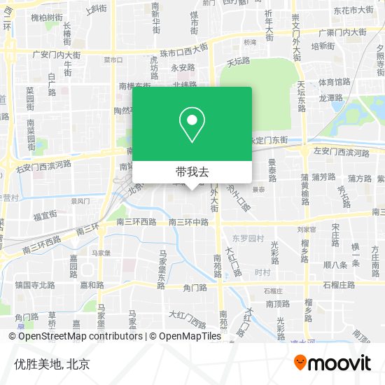 优胜美地地图