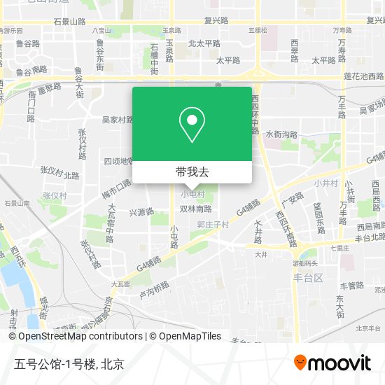 五号公馆-1号楼地图