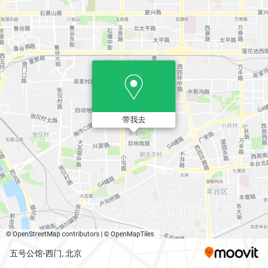 五号公馆-西门地图