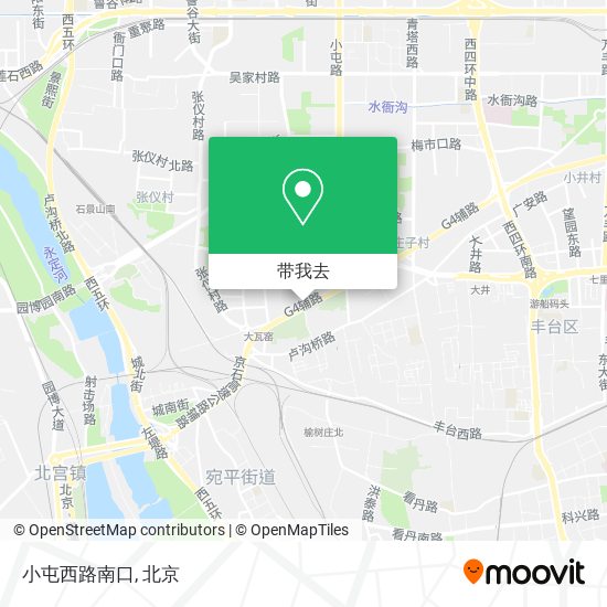 小屯西路南口地图