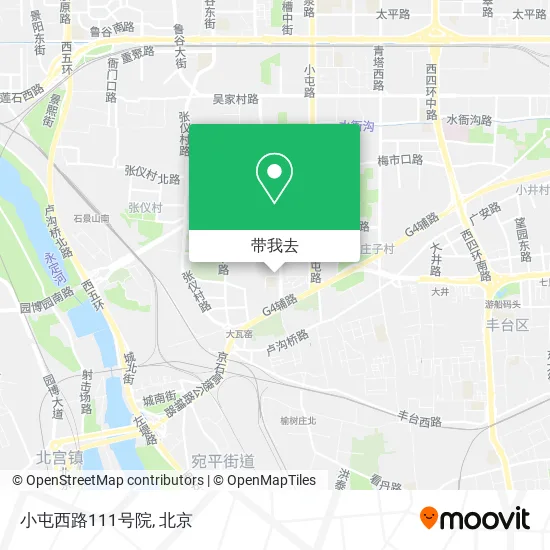 小屯西路111号院地图