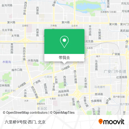 六里桥9号院-西门地图