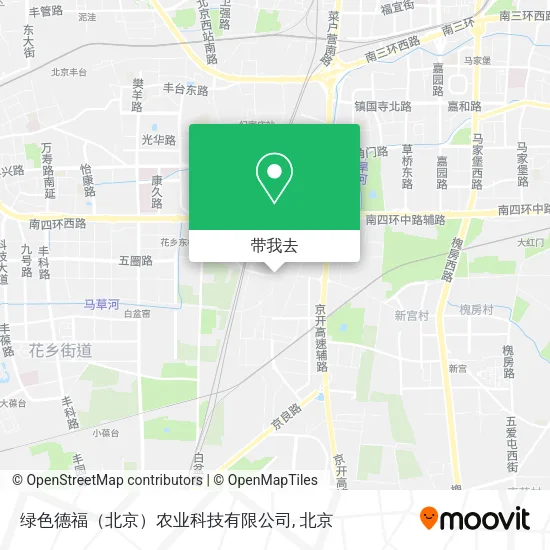 绿色德福（北京）农业科技有限公司地图