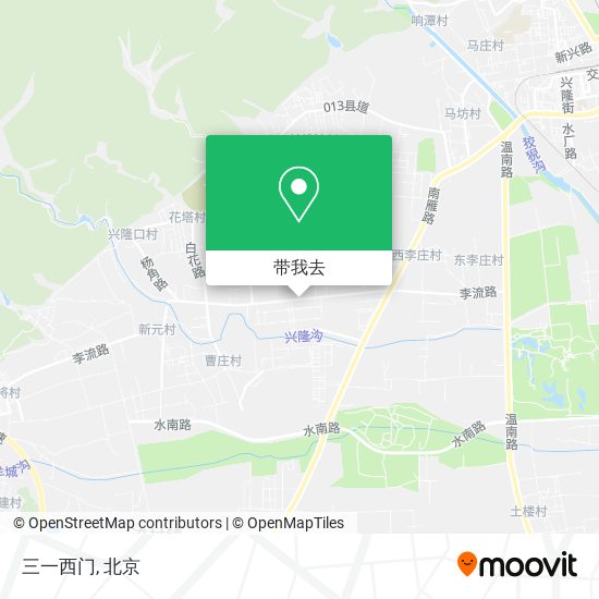 三一西门地图