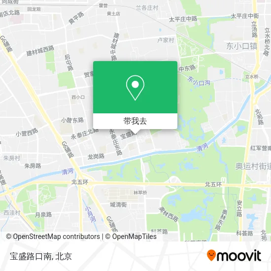 宝盛路口南地图