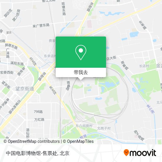 中国电影博物馆-售票处地图
