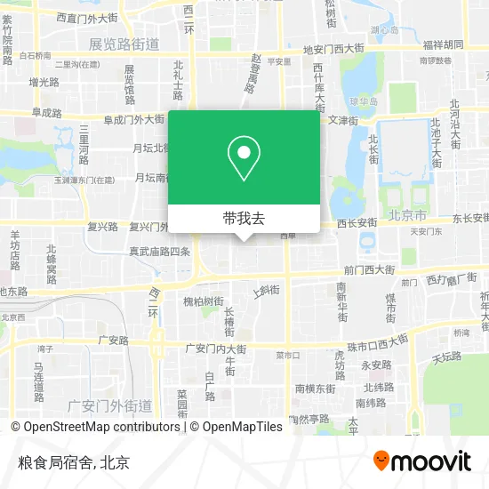 粮食局宿舍地图